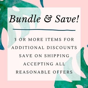 Bundle and save for serious discounts